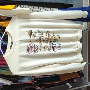 SHEIN mushroom long sleeve M